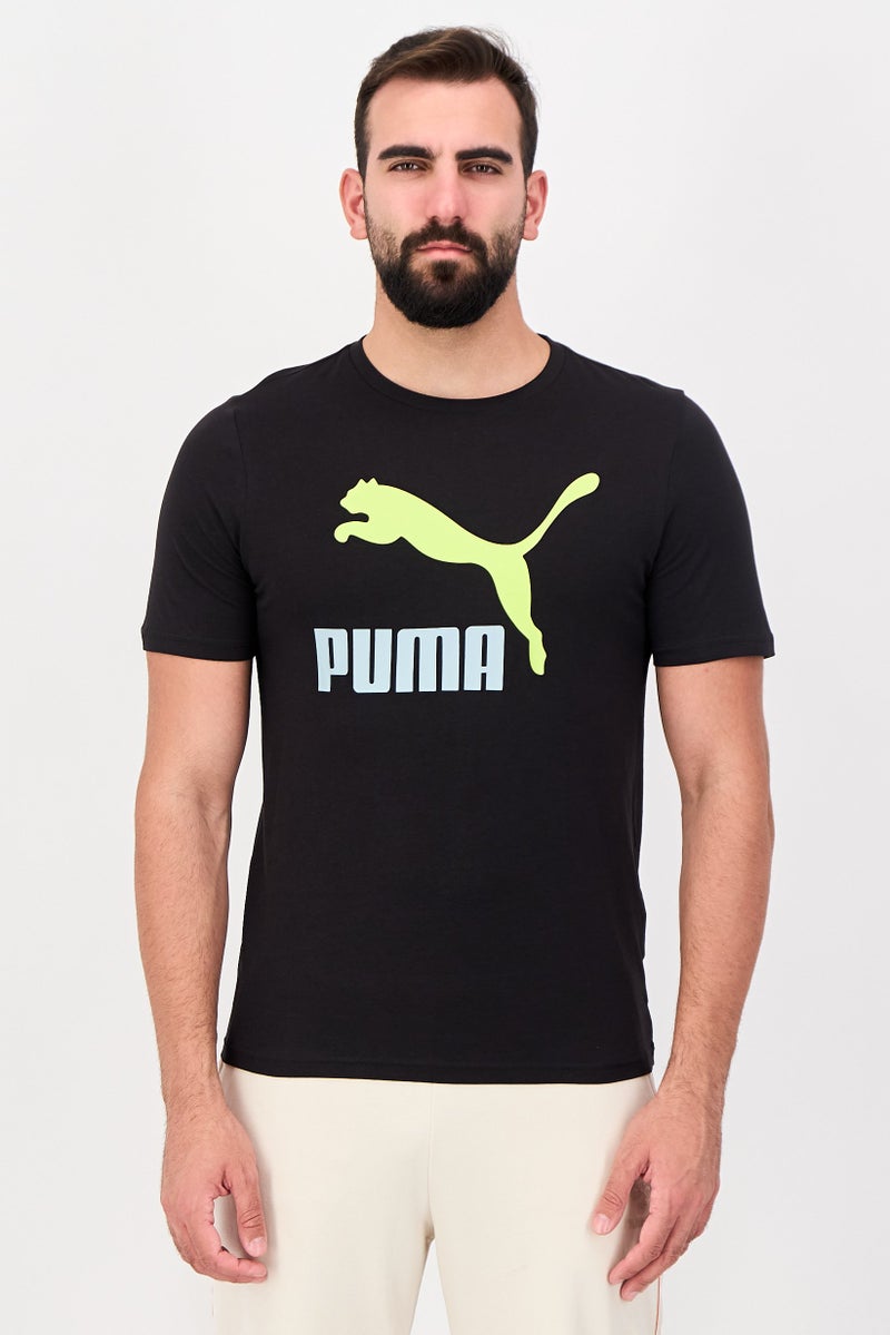 PUMA Men Sportswear Fit Short Sleeve Outdoor T-Shirt, Black - Image 1